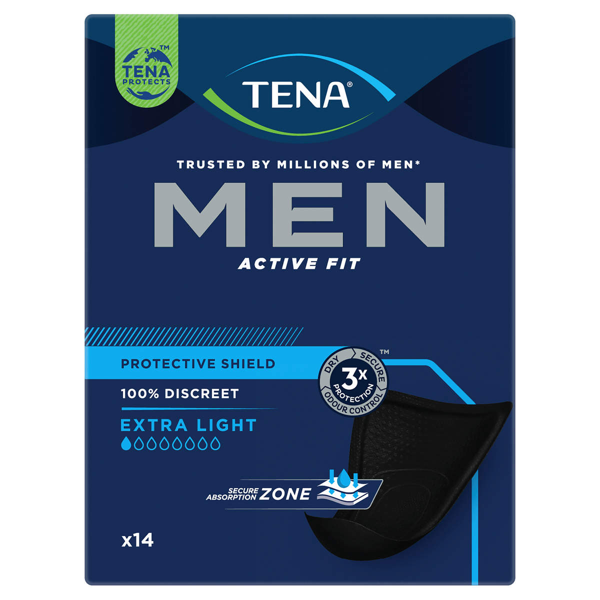 Mens Incontinence Shields Protective Tena Nz