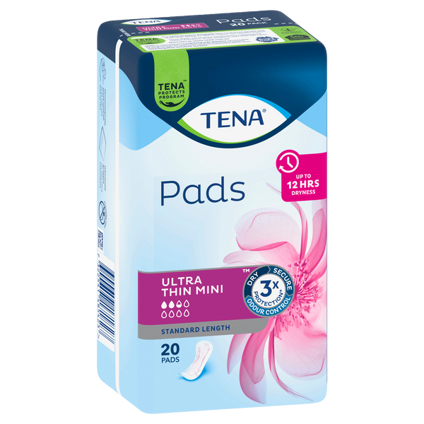 TENA Ultra Thin Mini Standard Length Pads