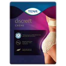 TENA Discreet High Waist Incontinence Underwear - Crème 